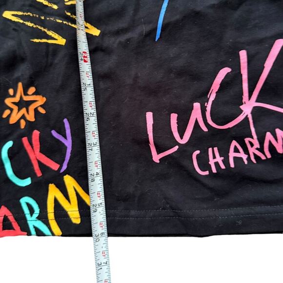 Men's Lucky Charm Original Embroidered All Over Print Graffiti T Shirt Sz 3XL - Picture 6 of 7
